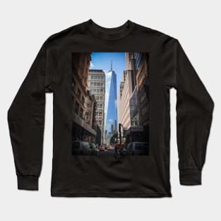 Fulton Street, Manhattan, New York City Long Sleeve T-Shirt